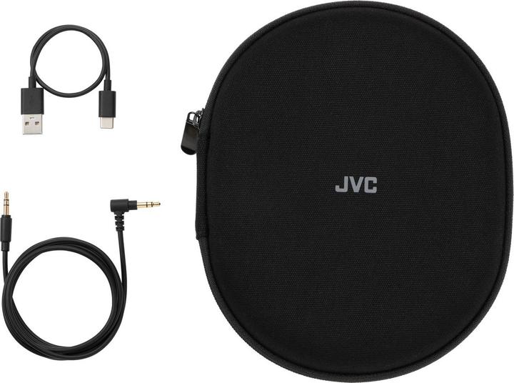 Actual product image JVC HA-S100N - Headphones with microphone - full size - Bluetooth - wireless, wired - active G (ANC, 25 h, Cable)