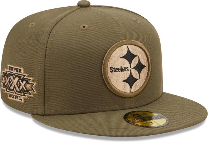 Actual product image New Era 59Fifty Cap - Pittsburgh Steelers Superbowl XXX (7 1/8)