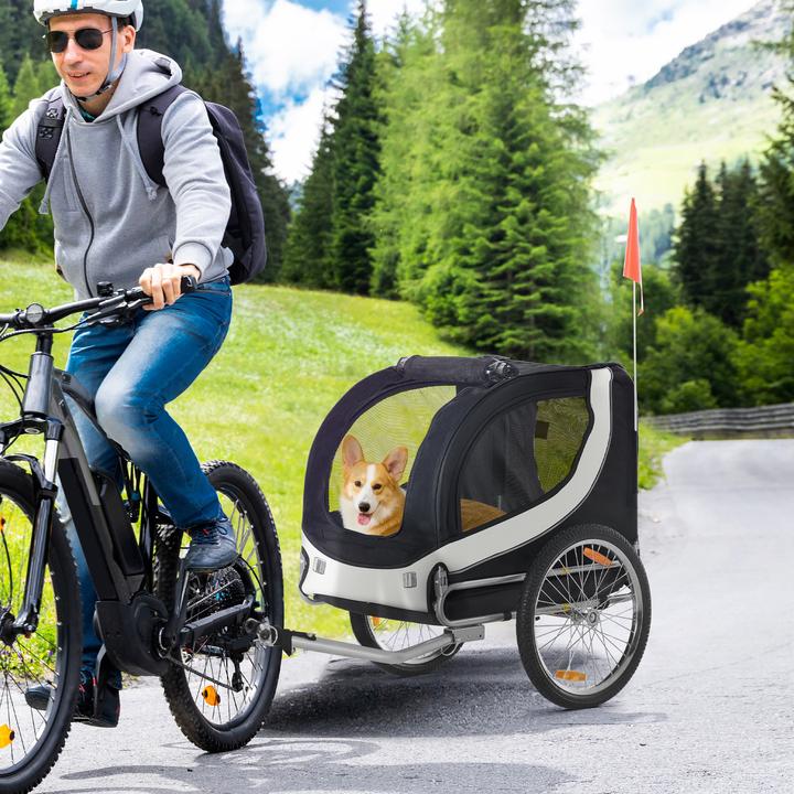 Immagine prodotto PawHut Rimorchio per biciclette