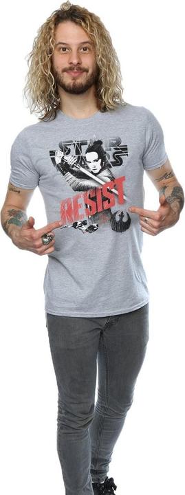 Immagine prodotto Star Wars The Last Jedi Rey Resist Maglietta Uomo (XL)