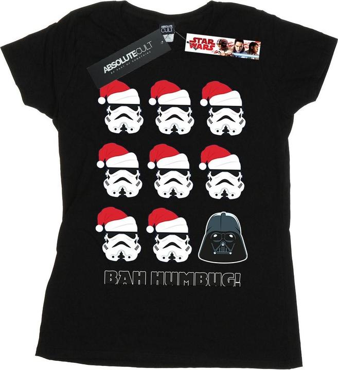 Immagine prodotto Star Wars Christmas Humbug Maglietta Donna (M)