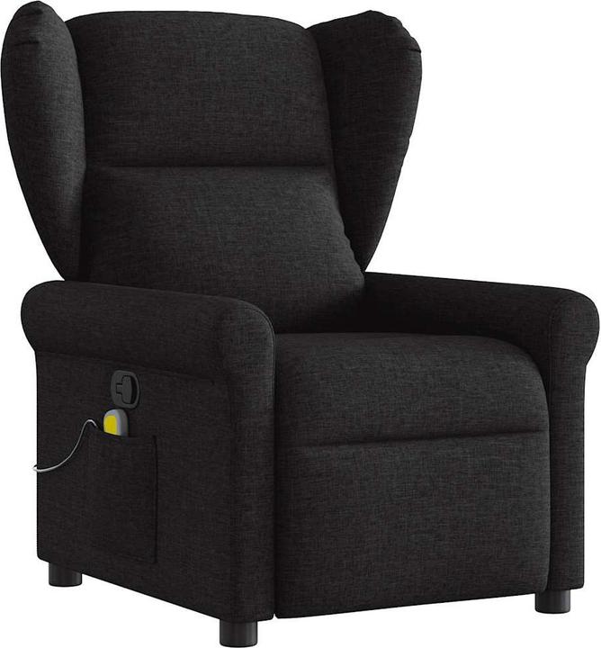Produktbild VidaXL Massagesessel Elektrisch Schwarz Stoff