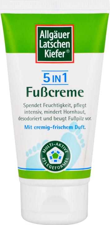 Immagine prodotto Allgäuer Crema per i piedi 5 in 1 di Mountain Pine, crema da 75 ml (Pediluvio, 75 ml)