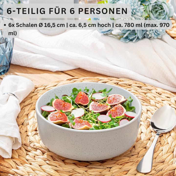Produktbild Sänger Schalen Set (16.50 cm, 0.78 l, 6 x)