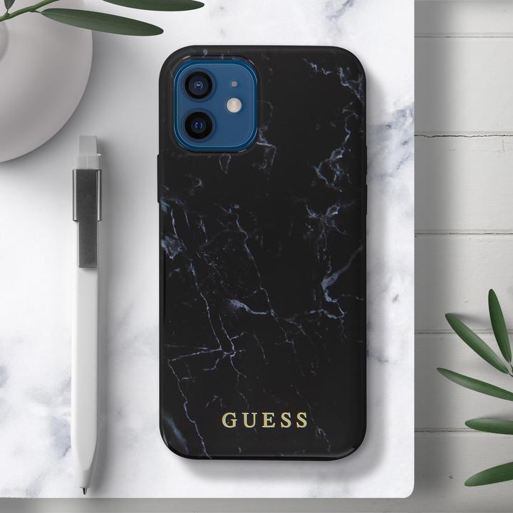 Actual product image Guess Hard Cover Marble (Apple iPhone 12 mini)