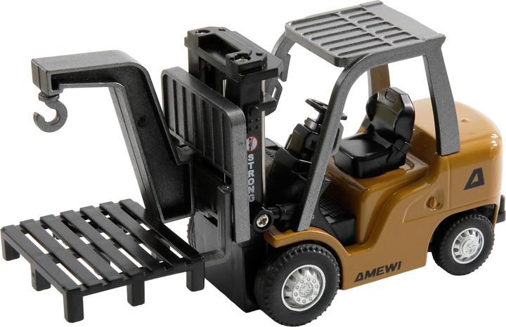 Image du produit Amewi RC Gabelstapler aus Metall 8-Kanal 1:64 RTR (RTR Prêt à fonctionner)