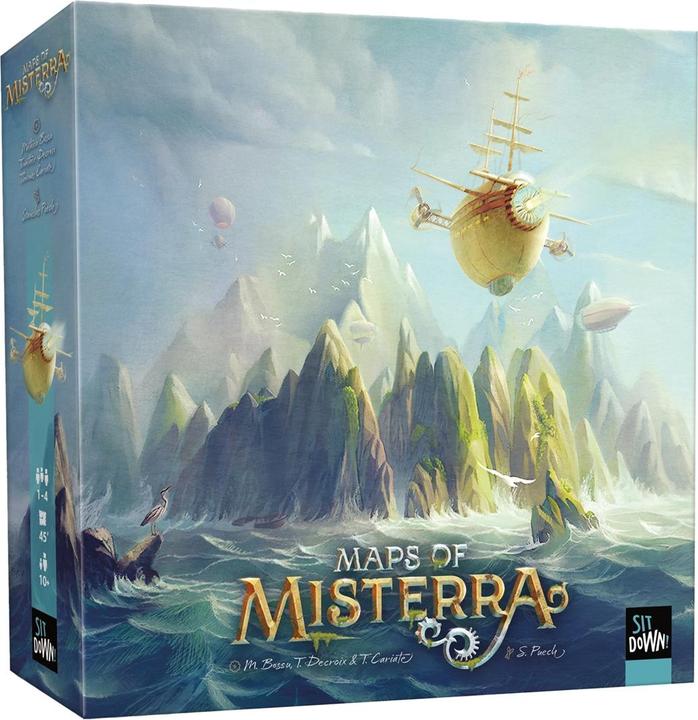 Produktbild Maps of Misterra (d) (Deutsch)