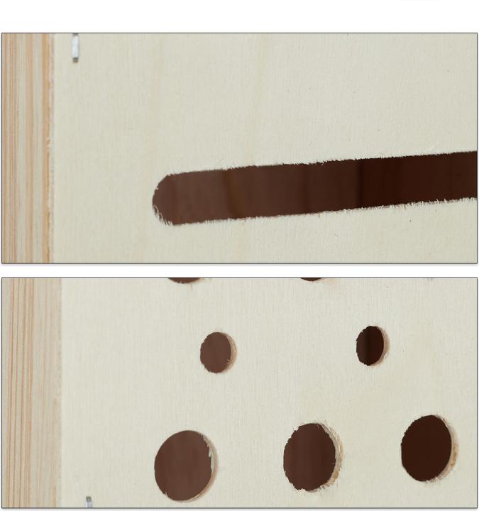 Actual product image Relaxdays Insect Hotel with Spike Stand (Wild bees, Ladybirds, Lacewings)