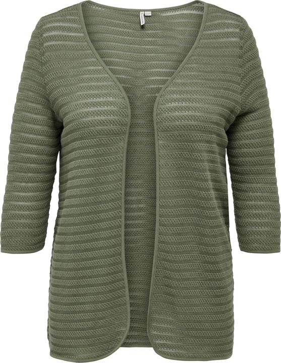 Only Curvy Struktur Strickjacke (M)