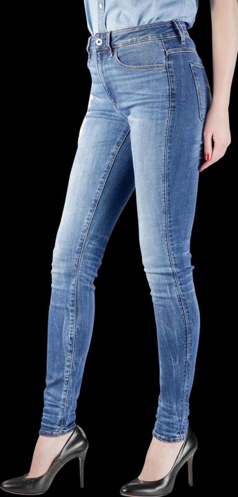 Produktbild G-Star 3301 High Skinny Jeans Superstretch medium indigo (W25/L32)
