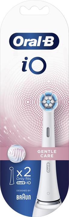 Actual product image Oral-B iO Gentle Care 80335631 Electric Toothbrush Head (e) (2 x)