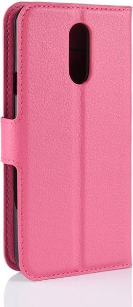 Produktbild MU Classic Litchi Leder Bookcover Series (LG Q7+, LG Q7)