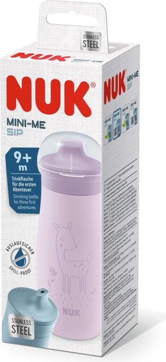 Produktbild NUK Trinklernbecher & Trinklernflaschen Edelstahl-Trinkflasche Mini-Me Sip Cup - mit (0.30 l)