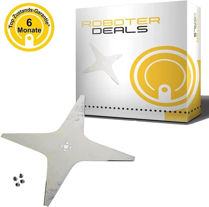 Produktbild Roboter Deals Messer für die Ambrogio L60 Basic, Deluxe, Elite Serie (Mähroboter, Rasenmäher Messer + Ersatzmesser Gartenmaschinen)