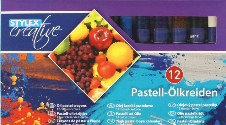 Produktbild Stylex Ölkreiden Pastell 12er Set (Mehrfarbig)