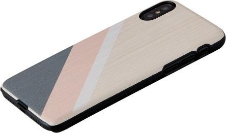 Actual product image Man&Wood SmartPhone case iPhone X/XS pink suit black (Apple iPhone X, Apple iPhone XS)