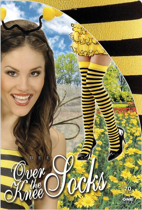 Image du produit Widmann Overknees bas abeille (Taille unique)