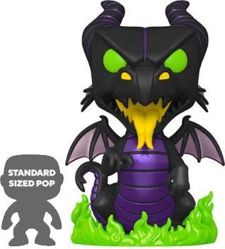 Actual product image Funko POP! Villains Maleficent Dragon (1106) Jumbo EXM
