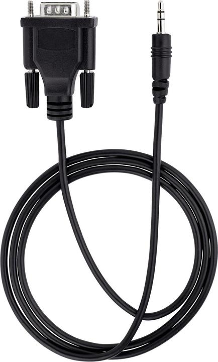 Actual product image StarTech 3FT DB9 TO 3.5MM SERIAL CABLE (1 m)