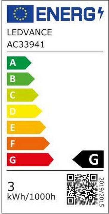 Energie-Label Ledvance Smart+ Spot Concentra (E14, 3.30 W, 210 lm, 4 x, G)