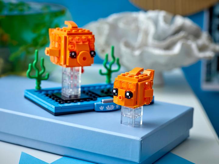 Image du produit LEGO Poisson rouge (40442, LEGO Brickheadz)