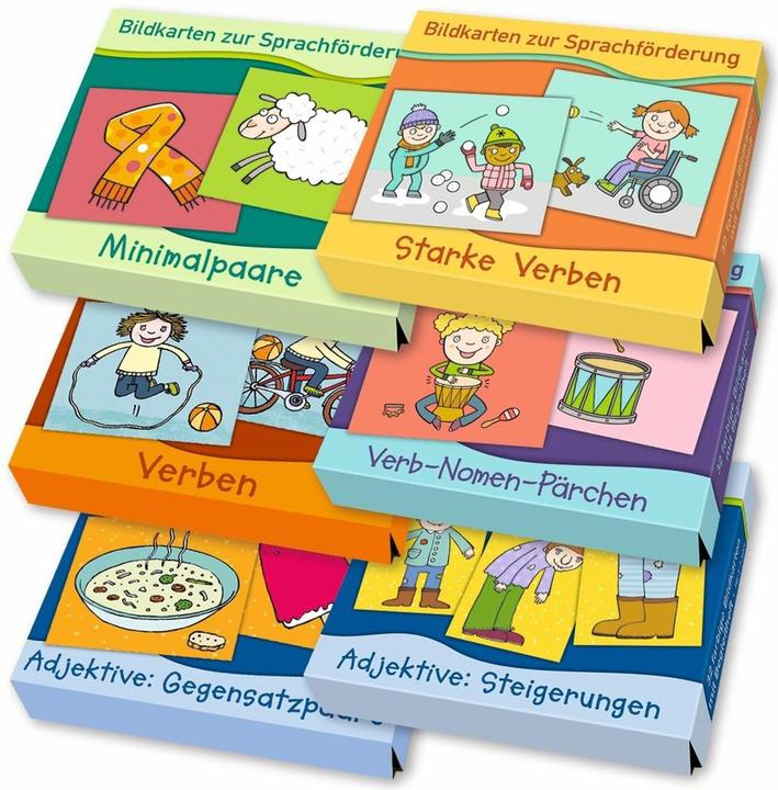 Image du produit Grand paquet 2 - Cartes illustrées pour la promotion de la langue (Allemand)