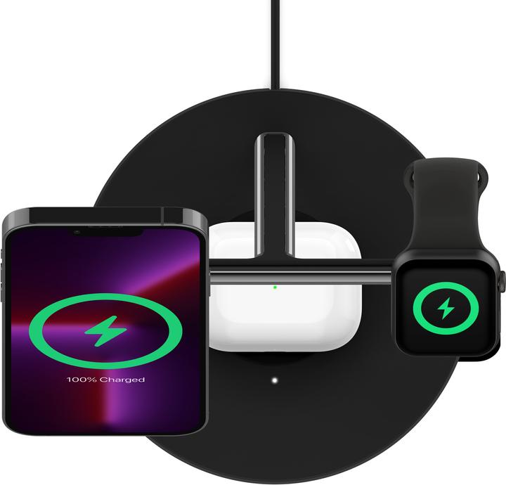 Productafbeelding Belkin BoostCharge Pro 3-in-1 Ladegerät mit MagSafe (15 W)