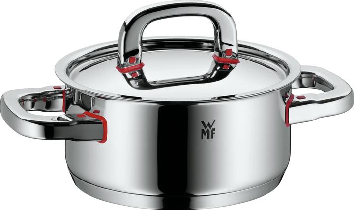 Bratentopf PREMIUM ONE silberfarben (16 cm, Bräter + Schmortopf, Edelstahl)