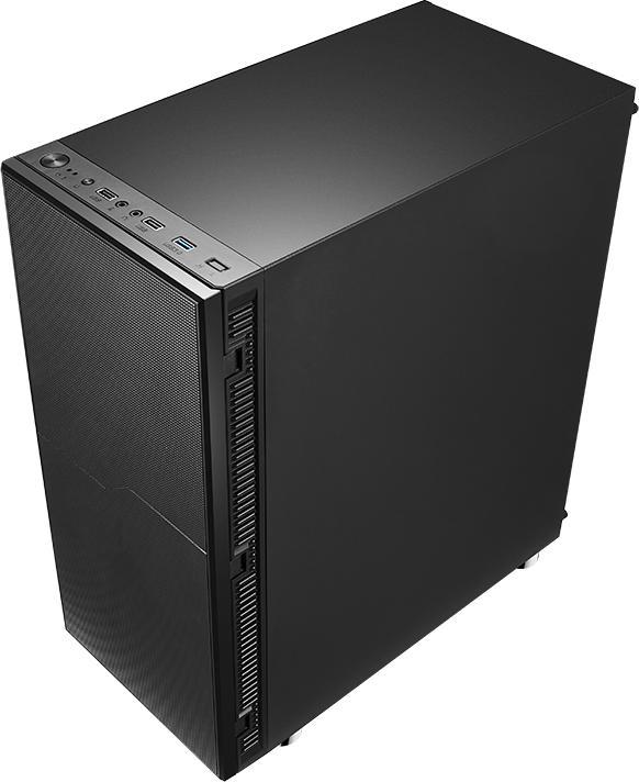 Image du produit Itek Boitier Moyen Tour ATX compatible Sylent 05 Evo (Noir) (mATX, ATX, Mini-ATX)