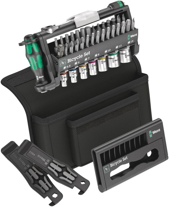 Wera Bicycle Set 3 (1/2", 1/4", 3/8", 3/4", 5/16", 10/32")