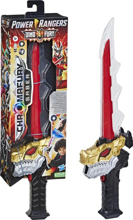 Actual product image Power Rangers Dino Fury Chromafury Sword