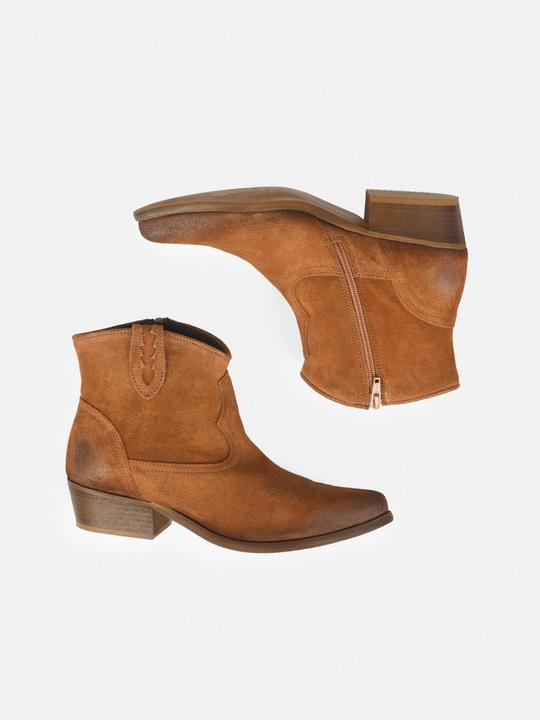 Produktbild Felmini Die Wide Cowboy-Stiefelette aus Marvin-Leder ist eine trendige und bequeme Wahl. Diese weite (36)