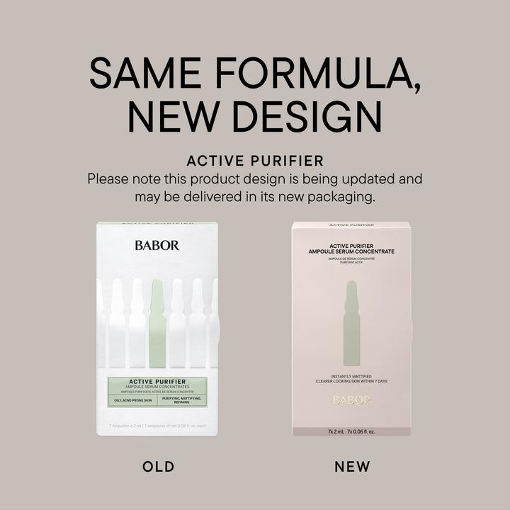 Actual product image Babor AMPOULE CONCENTRATES - Active Purifier (14 ml)