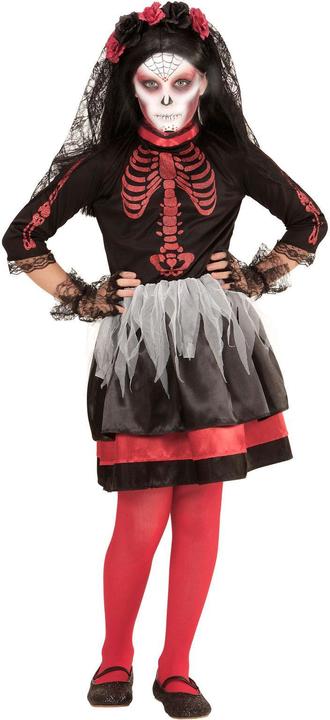 Produktbild Widmann Kinderkostüm Braut Dia de los Muertos (158)