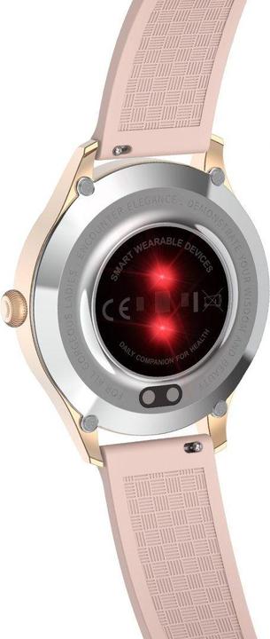 Actual product image Gino Rossi Damen-SMARTWATCH G.Rossi SW014G-3 Roségold, Silikonarmband