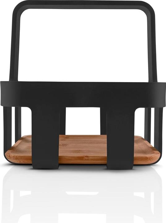 Eva Solo H 18 x W 17 cm - Carboniseret bamboo - Sort/nature