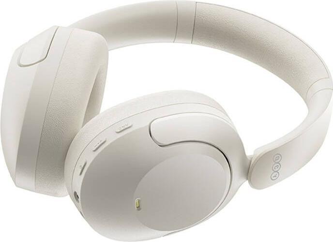 Actual product image QCY Wireless Headphones ANC H4 (white) (ANC, 70 h, Cable)