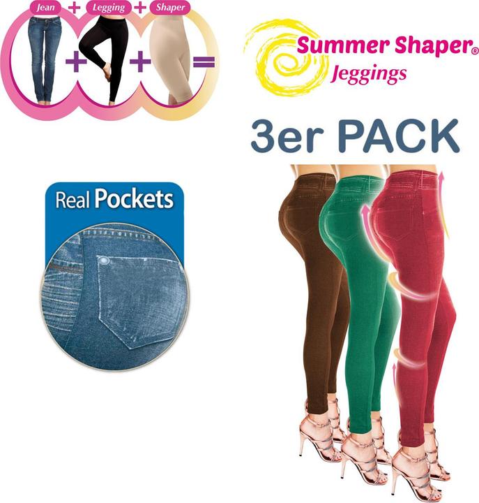 Actual product image Comfortisse Summer Shaper Jeggings (L, XL)
