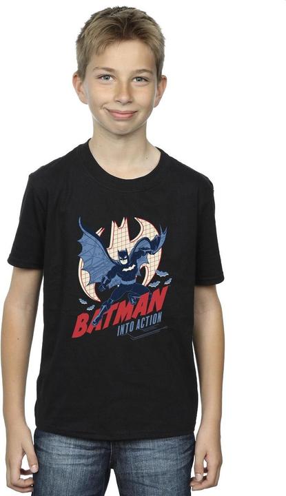 Actual product image Boys Batman Into Action T-Shirt (140, 146)