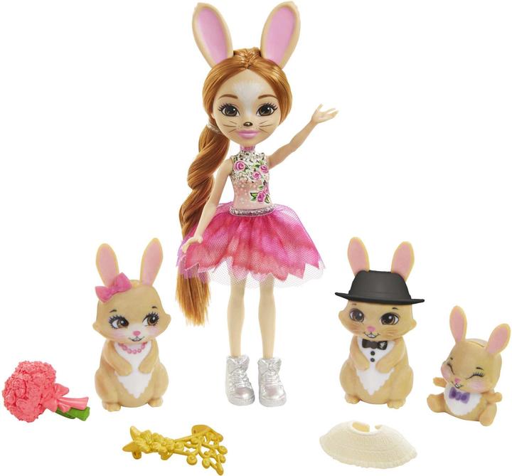 Actual product image Enchantimals Rabbit family