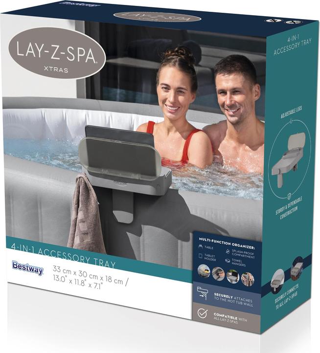 Actual product image Bestway LAY-Z-SPA 4-in-1-Tablett