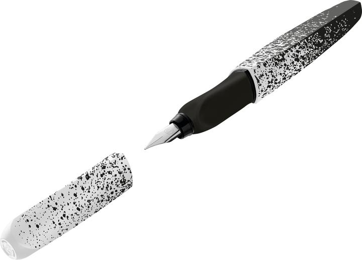 Produktbild Pelikan Füllhalter (Patronenfüllsystem) Twist® Color Edition Füller für Rechts- und Linkshänder, sch (Schwarz/Weiss, 1 x)
