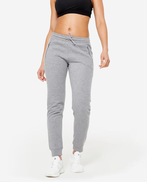 Actual product image Domyos Jogging trousers ladies slim - grey (W38)