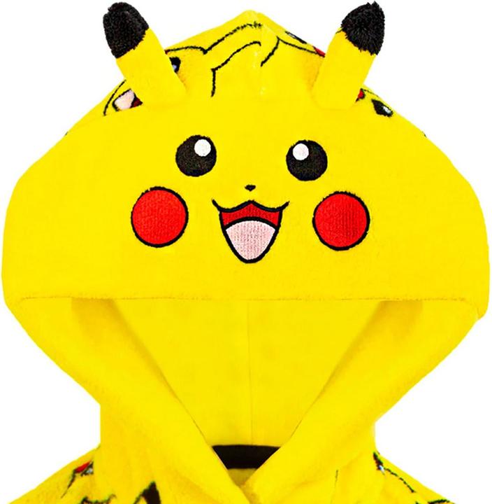 Produktbild Pokémon Childrens/Kids Pikachu Front Pocket Robe (158, 164)