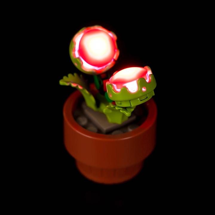 Actual product image BrickBling LED light set for LEGO Mini plants (10329)