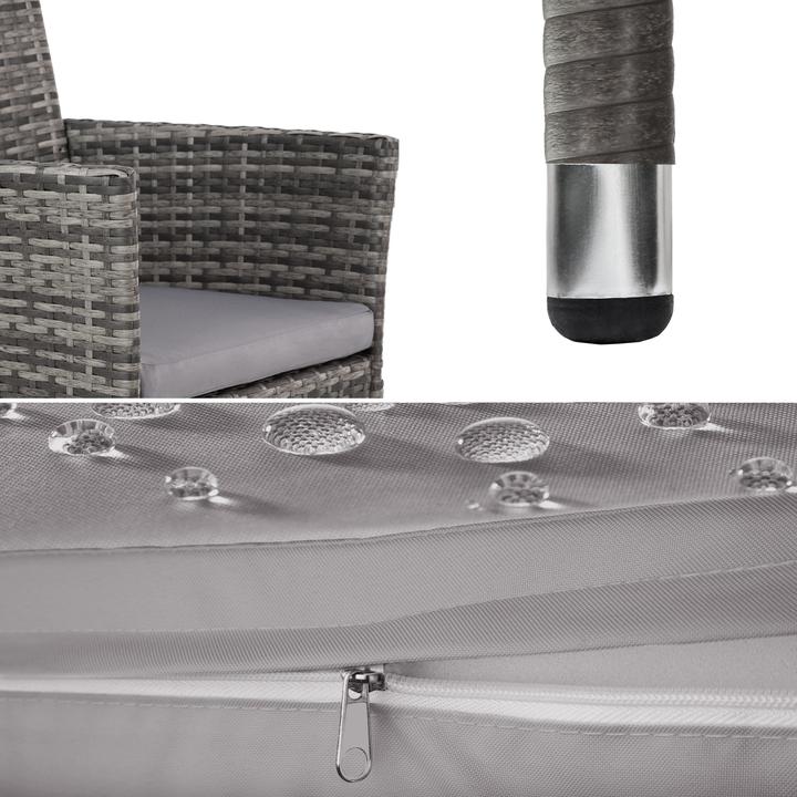 Immagine prodotto tectake Poltrona in rattan