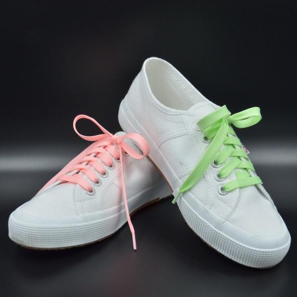 Actual product image Kögler 1 pair of glow-in-the-dark shoelaces, Snakelights, 110cm, assorted colours (110 cm)