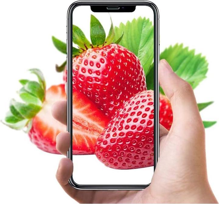 Produktbild Apfelkiste - Panzer Glas Displayschutzfolie mit Montagerahmen (2er Set) (2 Stück, Apple iPhone XS, Apple iPhone 11 Pro, Apple iPhone X)