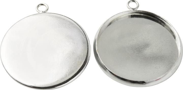 Produktbild Hobby & Crafting Fun Metall-Anhänger "Rund" (Metall)