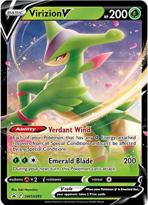 Produktbild Pokémon Virizion V Collection Box (Englisch, Box Set & Collection)